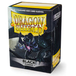 Dragon Shield - Standard Classic Sleeves - Black (100 Sleeves)