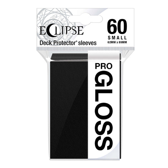 Ultra Pro - Small Sleeves - Gloss Eclipse - Jet Black (60 Sleeves)