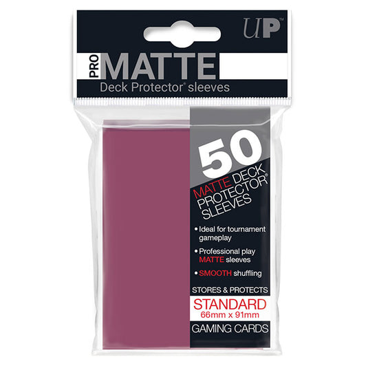 Ultra Pro - Standard Sleeves - Pro-Matte - Blackberry (50 Sleeves)