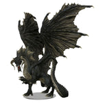 Dungeons & Dragons - Icons of the Realms - Premium Figure - Adult Black Dragon