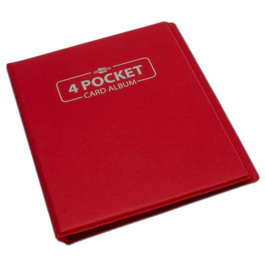 Blackfire - 4 Pocket Card Album - Red