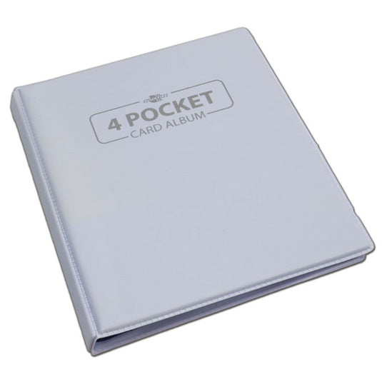 Blackfire - 4 Pocket Card Album - White