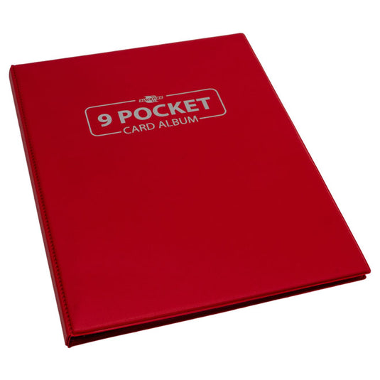 Blackfire - 9 Pocket Portfolio Card Album - Red