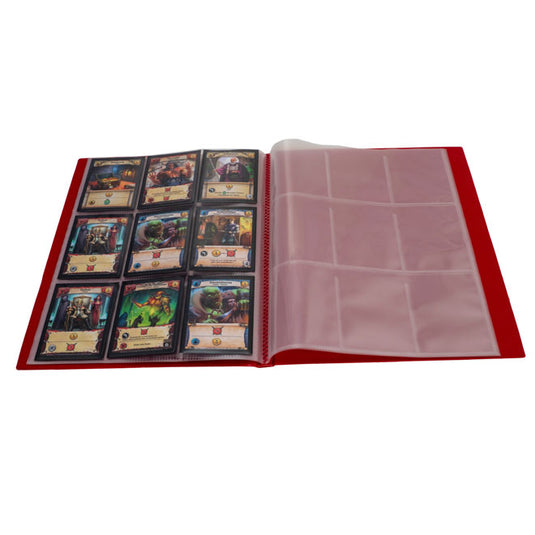 Blackfire - 9 Pocket Portfolio Card Album - Red