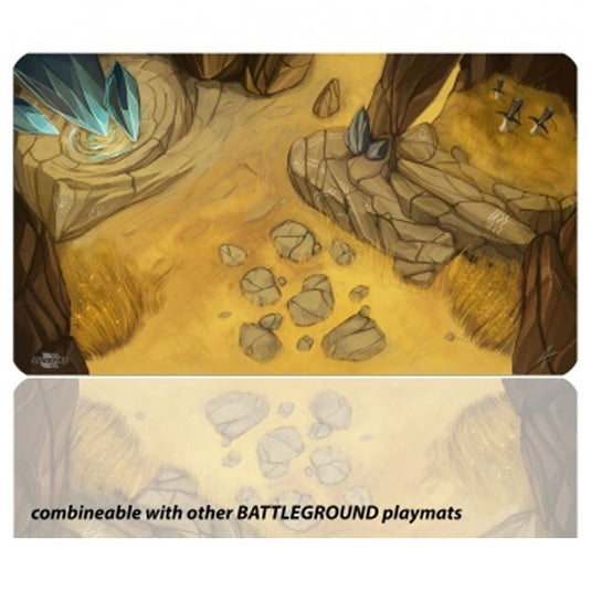 Blackfire Playmat - Battleground Edition Plains - Ultrafine - 2mm