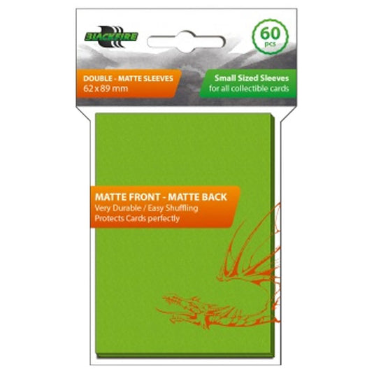 Blackfire - Small Sleeves - Double-Matte Lime Green (60 Sleeves) Blackfire - Small Sleeves - Double-Matte Lime Green (60 Sleeves)