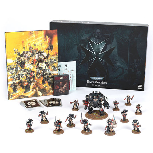 Warhammer 40,000 - Space Marines - Black Templars Army Set - (Discontinued)