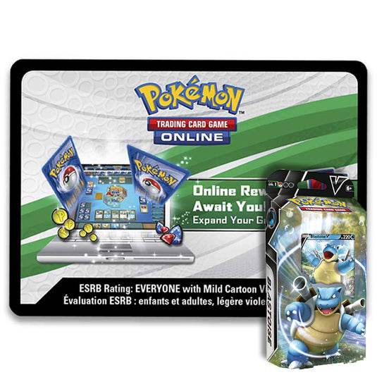 Pokemon - Blastoise V Deck - Online Code Card Pokemon - Blastoise V Deck - Online Code Card
