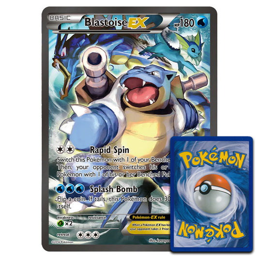 Pokemon - Blastoise ex - Oversized Card - XY122
