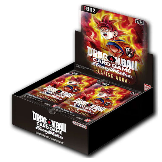 Dragon Ball Super Card Game - Fusion World - Blazing Aura - Booster Box (24 Packs)