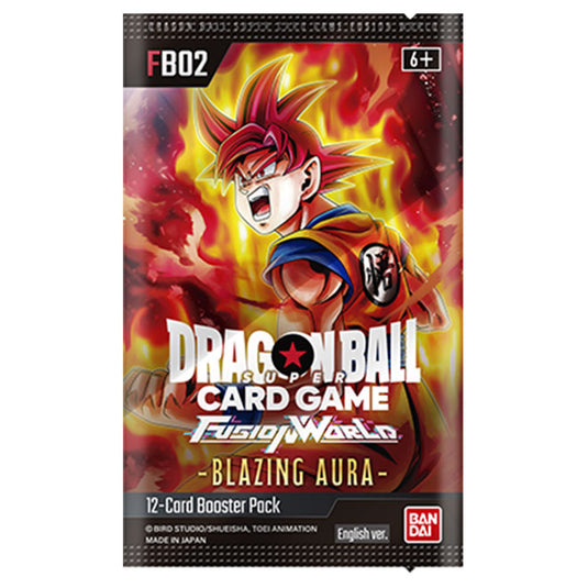 Dragon Ball Super Card Game - Fusion World - Blazing Aura - Booster Pack