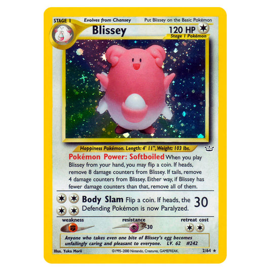 Pokemon - Neo - Neo Revelation - Blissey - 2/64