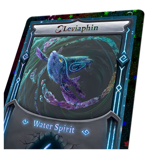 Elestrals TCG - Divine Champions - Lifestream - Blister Pack - Reverse Stellar Leviaphin