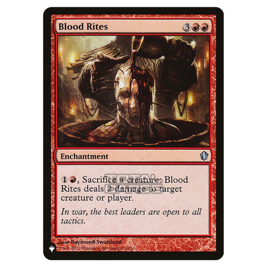 Magic The Gathering - The List - Blood Rites