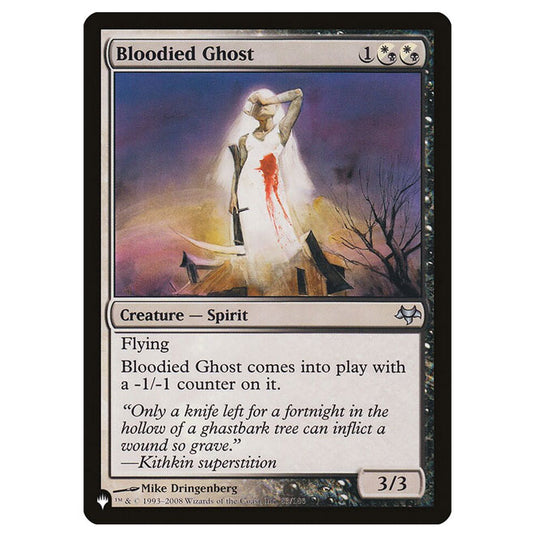 Magic The Gathering - The List - Bloodied Ghost - 382/382