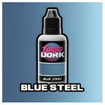 Turbo Dork Paints - Metallic Acrylic Paint 20ml Bottle - Blue Steel