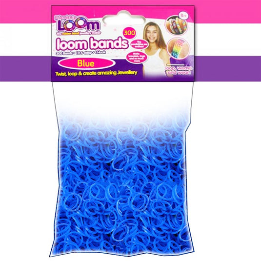 Blue Loom Bands - x300