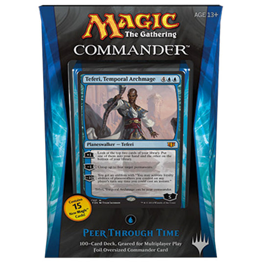 Magic the Gathering - Commander Deck 2014 - Peer Through Time (Blue)