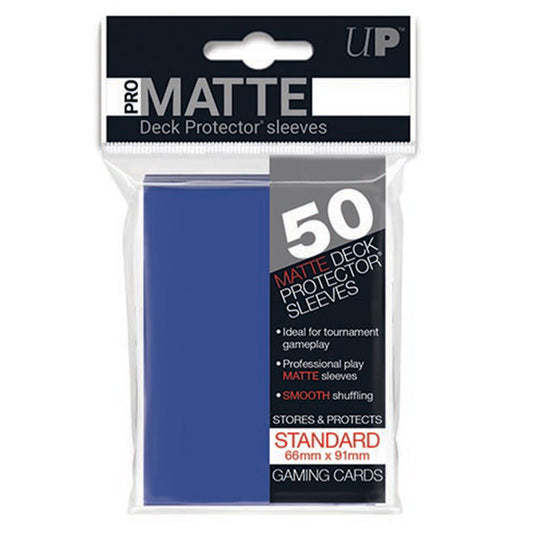 Ultra Pro - Standard Sleeves - Pro-Matte - Blue (50 Sleeves)