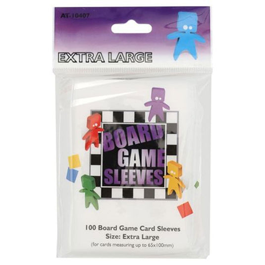 Board Games Sleeves - Extra Large (65x100mm) - 100 Sleeves
