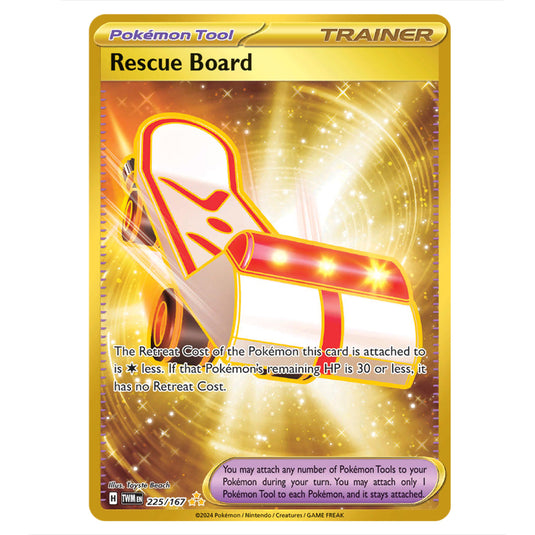 Pokemon - Scarlet & Violet - Twilight Masquerade - Rescue Board - 225/167