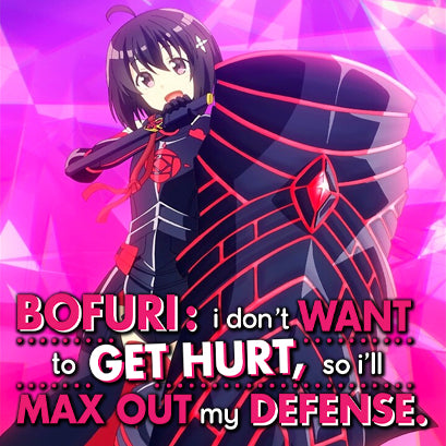 Bofuri I Don't Want To Get Hurt, So I'll Max Out My Defense