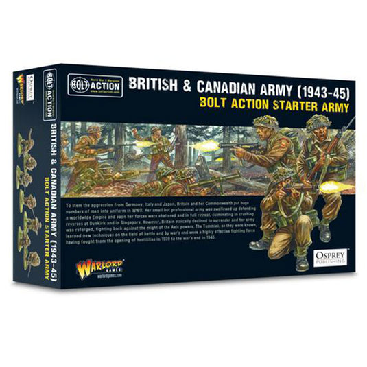 Bolt Action - British & Canadian Army (1943-45) - starter army