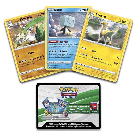 Pokemon - Knock Out Collection - Boltund, Eiscue & Galarian Sirfetch'd (Sealed Promos)