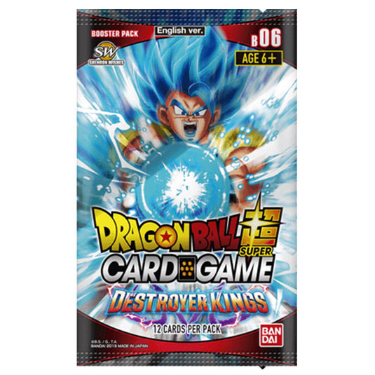 Dragon Ball Super Card Game - Destroyer Kings B06 Booster Pack