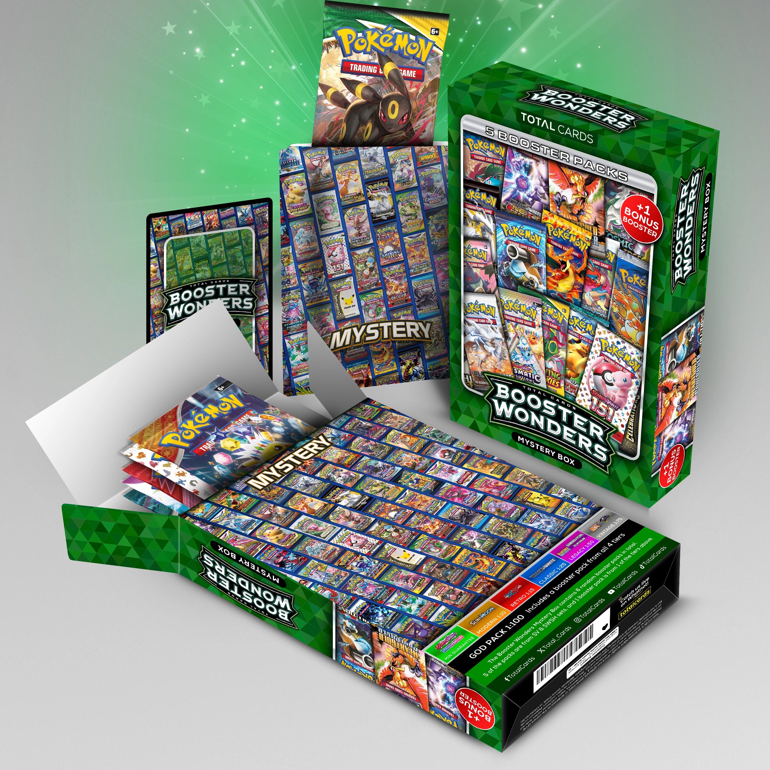 Pokemon - Booster Wonders - Mystery Box Pokemon - Booster Wonders - Mystery Box