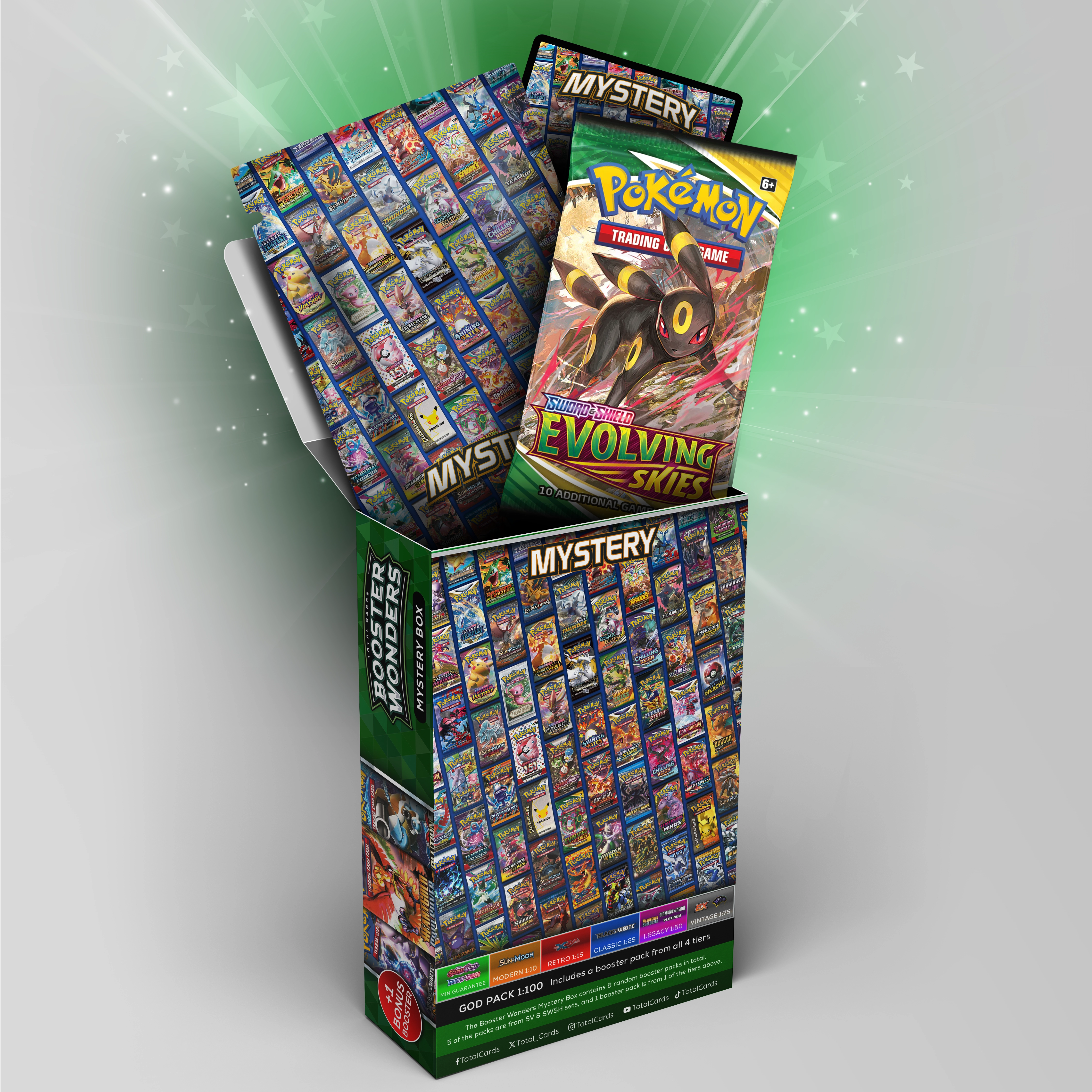 Pokemon - Booster Wonders - Mystery Box Pokemon - Booster Wonders - Mystery Box