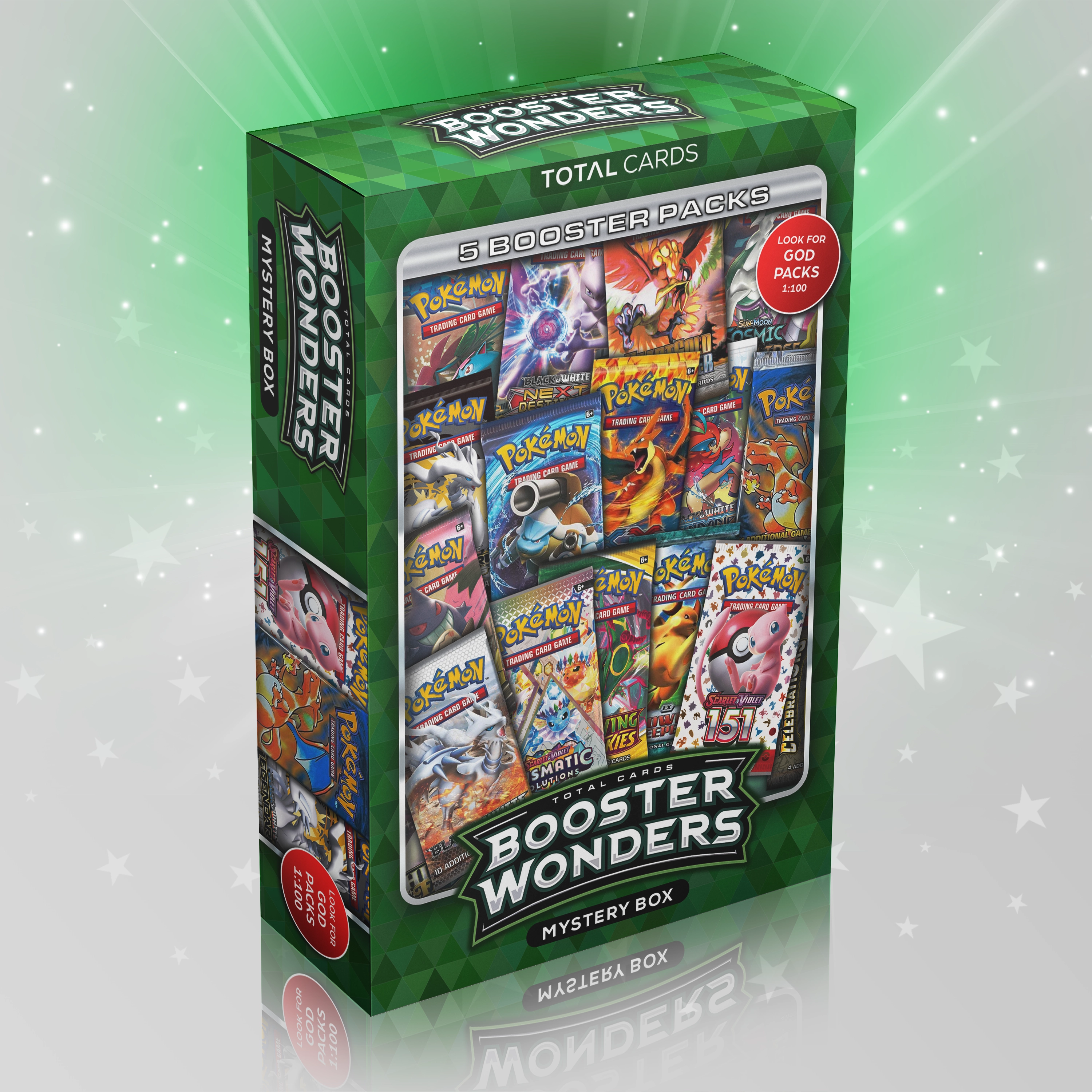 Pokemon - Booster Wonders - Mystery Box Pokemon - Booster Wonders - Mystery Box