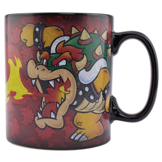 Super Mario Bros - Bowser XL Mug (Heat Change)