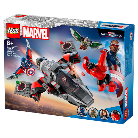 Lego - Super Heroes Marvel - Captain America vs. Red Hulk Battle #76292