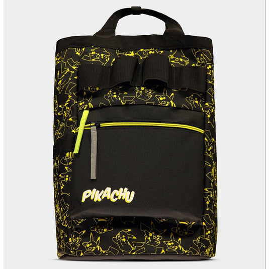 Pokemon - Black & Yellow Pikachu - Backpack (Deluxe Version)