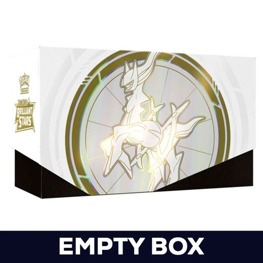 Pokemon - Sword & Shield - Brilliant Stars - Elite Trainer Box - empty