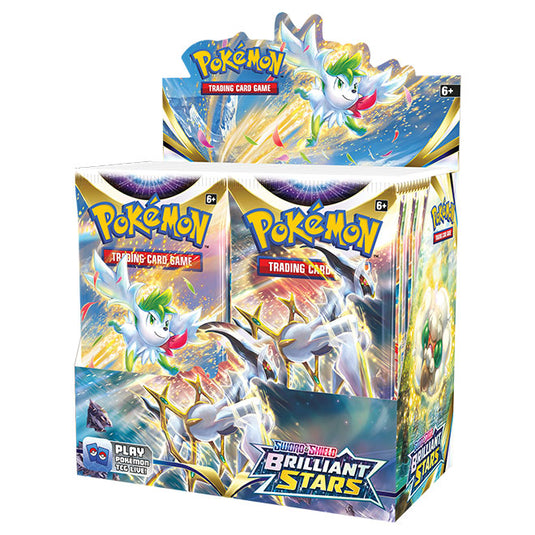 Pokemon - Sword & Shield - Brilliant Stars - Booster Box (36 Boosters)