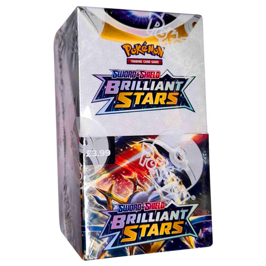 Pokemon - Sword & Shield - Brilliant Stars - Half Booster Box (18 Boosters)