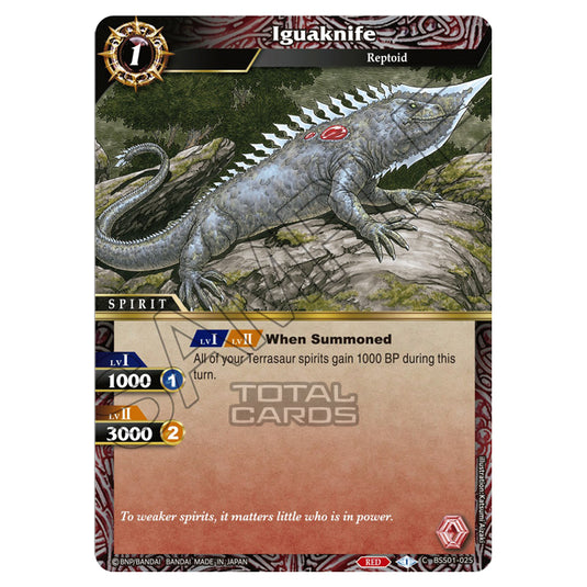 Battle Spirits Saga - Dawn of History - Iguaknife (Common) - BSS01-025