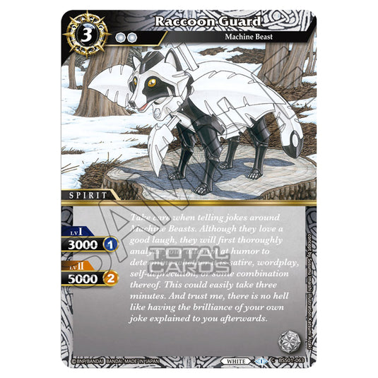 Battle Spirits Saga - Dawn of History - Raccoon Guard (Common) - BSS01-063