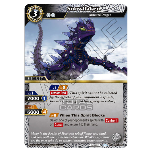 Battle Spirits Saga - Dawn of History - Snowflaken (Uncommon) - BSS01-068