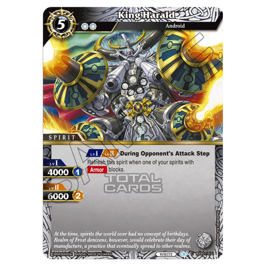 Battle Spirits Saga - Dawn of History - King Harald (Common) - BSS01-071