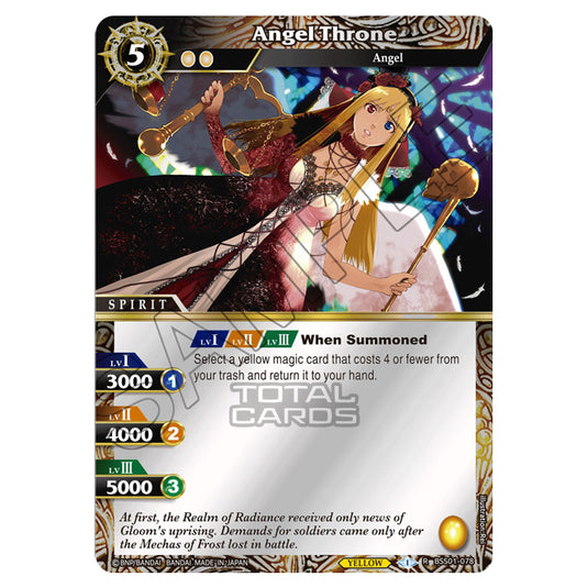 Battle Spirits Saga - Dawn of History - Angel Throne (Rare) - BSS01-078a