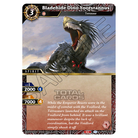 Battle Spirits Saga - False Gods - Bladehide Dino Yootyrannus (Common) - BSS02-011