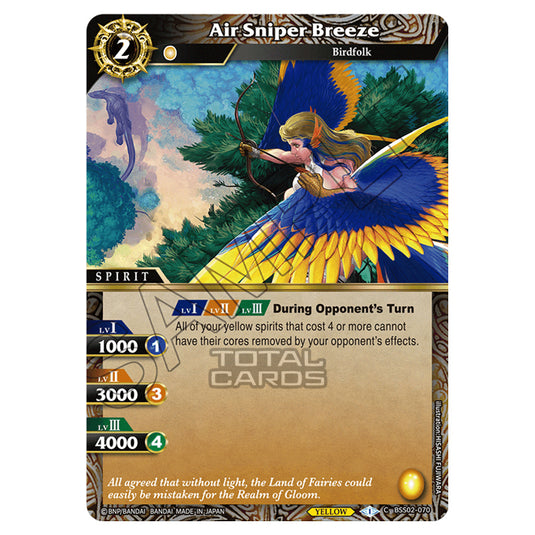 Battle Spirits Saga - False Gods - Air Sniper Breeze (Common) - BSS02-070