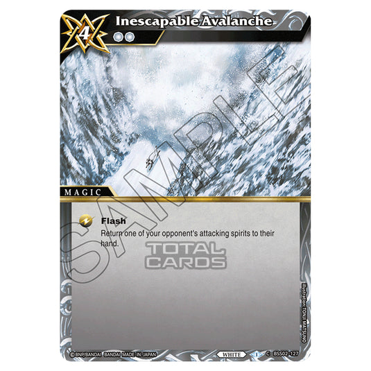 Battle Spirits Saga - False Gods - Inescapable Avalanche (Common) - BSS02-127