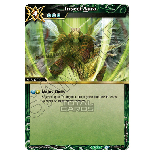 Battle Spirits Saga - False Gods - Insect Aura (Common) - BSS02-136