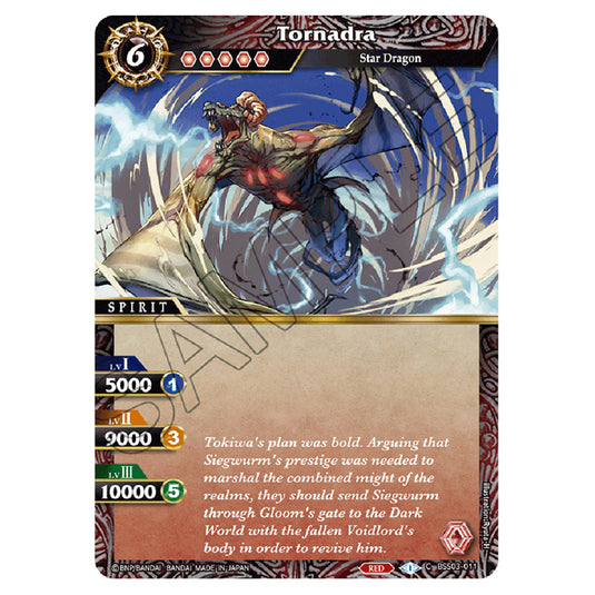 Battle Spirits Saga - Aquatic Invaders - Tornadra (Common) - BSS03-011