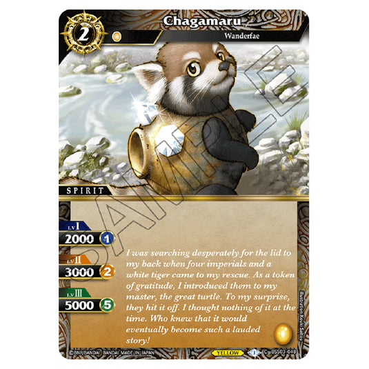 Battle Spirits Saga - Aquatic Invaders - Chagamaru (Common) - BSS03-048