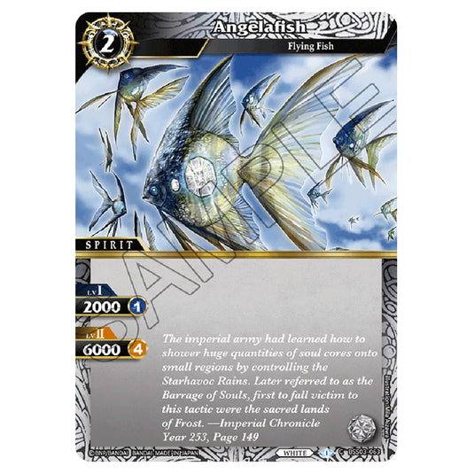 Battle Spirits Saga - Aquatic Invaders - Angelafish (Common) - BSS03-063